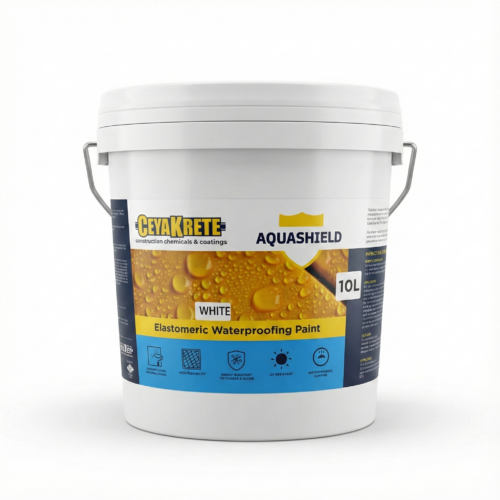 Aquashield - Elastomeric Waterproofing Paint (White / Color)